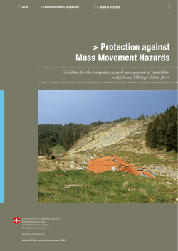 Protection against Mass Movement Hazards