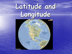 Overview of Latitude and Longitude