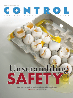 Unscrambling Safety - Automation Solutions