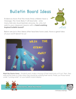 Bulletin Board Ideas - Saskatoon Health Region