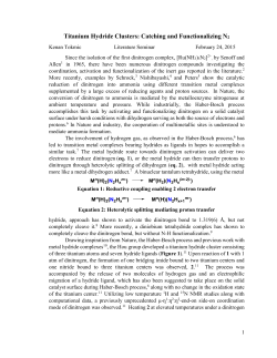 Titanium Hydride Clusters: Catching and