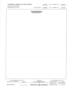 Final Shut-Off Notice