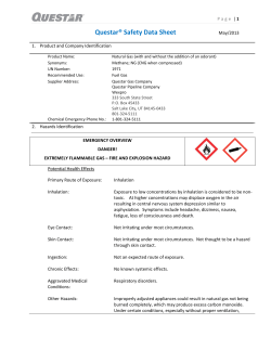 Questar&reg; Safety Data Sheet