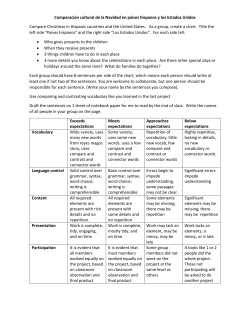 Comparaci&oacute;n cultural de la Navidad en pa&iacute;ses hispanos y los