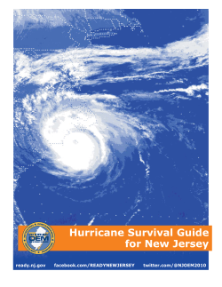Hurricane Survival Guide for New Jersey