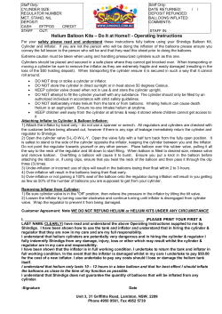 Helium Balloon Kits &ndash; Do It at Home!!