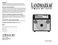 Tech 21 Landmark 60