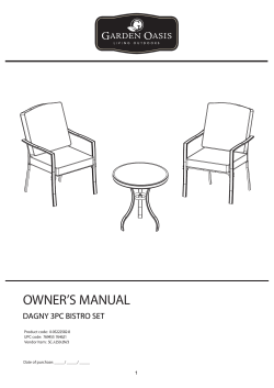 Dagny 3pc bistro set SC-J-250-2N.3