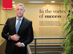 the cover - Franco Tosi Meccanica