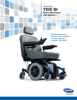 Power Wheelchairs FOR GROUP 2