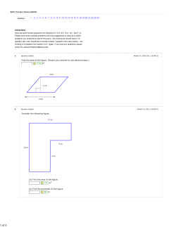 Exam 3 Review