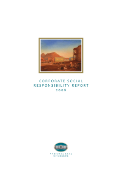 corporate social responsibility report 2008