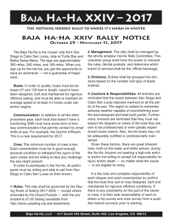 2017 Notice of Rally