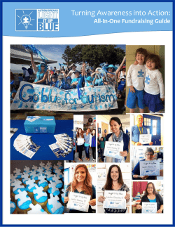 Light It Up Blue for Autism Awareness