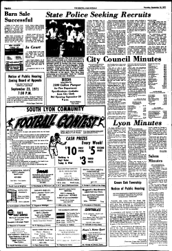 The South Lyon Herald - Salem