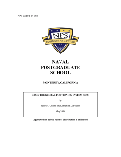 The Global Positioning System (GPS), Teaching Case