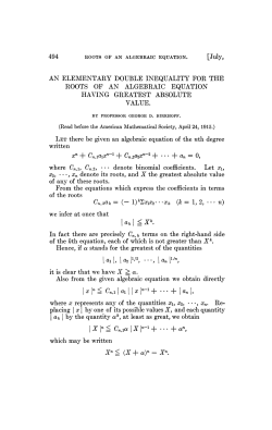 X - American Mathematical Society