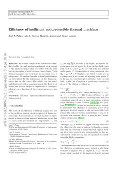Efficiency of inefficient endoreversible thermal machines