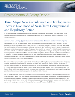 Three Major New Greenhouse Gas Developments Increase