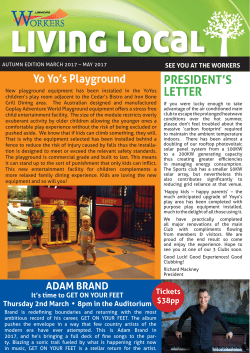 president`s letter - Lismore Workers Club