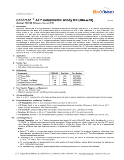 EZScreen ATP Colorimetric Assay Kit (384-well)