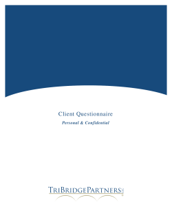 Fact Finder - TriBridge Partners, LLC