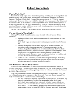 Federal Work