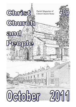 Parish Magazine of Christ Church Stone