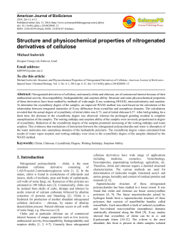 Structure and physicochemical properties of nitrogenated