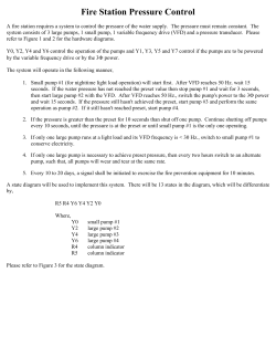 Fire Station Pressure Control