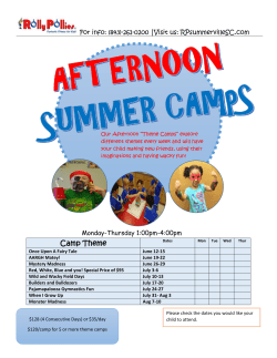 Camp Theme - Rolly Pollies Summerville