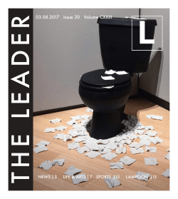 No. 20 (Mar. 8, 2017) - The LEADER &ndash; Fredonia News