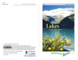 SummerReads&trade; Lakes