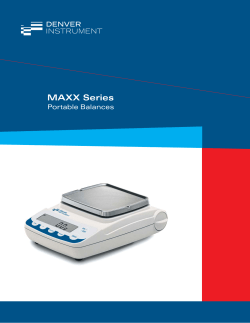 literature - denver instrument