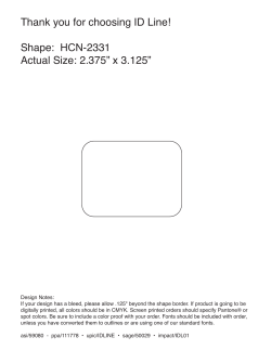 Thank you for choosing ID Line! Shape: HCN