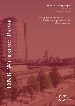 Taking Trends Seriously in DSGE Models: An Application to