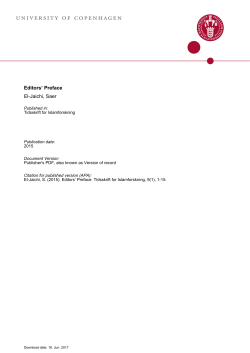 univERsity oF copEnhAGEn