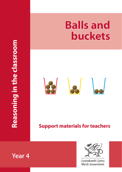 Balls and buckets - Henllys Church in Wales School