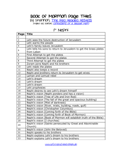 Book of Mormon Page Titles