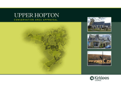 Upper Hopton appraisal