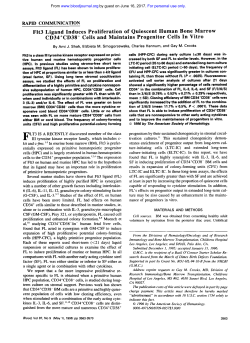 Cells and Maintains Progenitor Cells In Vitro