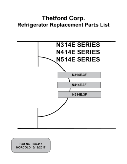 N314, N414, N514 Parts List