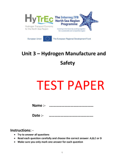 Hydrogen Awareness (L2)