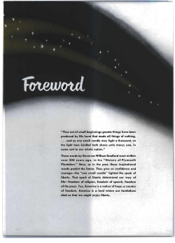 "Thus out of small beginnings greater things have been produced by