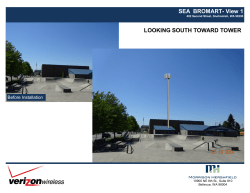 SEA BROMART- View 1 LOOKING SOUTH TOWARD TOWER