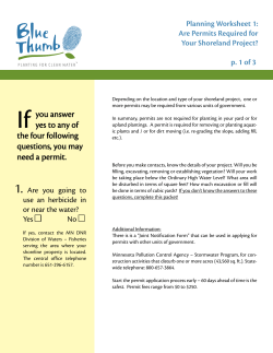 Planning Worksheet 8 - City of Plymouth, MN