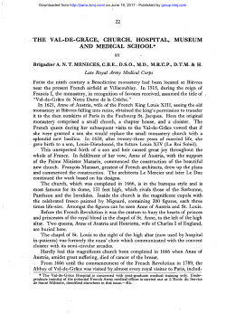 the val-de-grace, church, hospital, museum and medical school