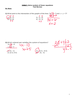 systems test review - White Plains Public Schools