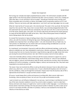 Sandy Kimball Chapter One Assignment Not to brag, but I already