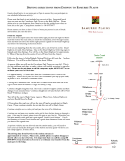 Drive directions from Darwin